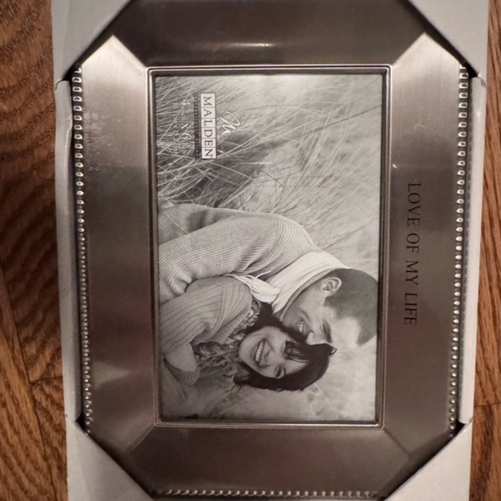 ☀️Malden Silver Photo Frame- love of my life